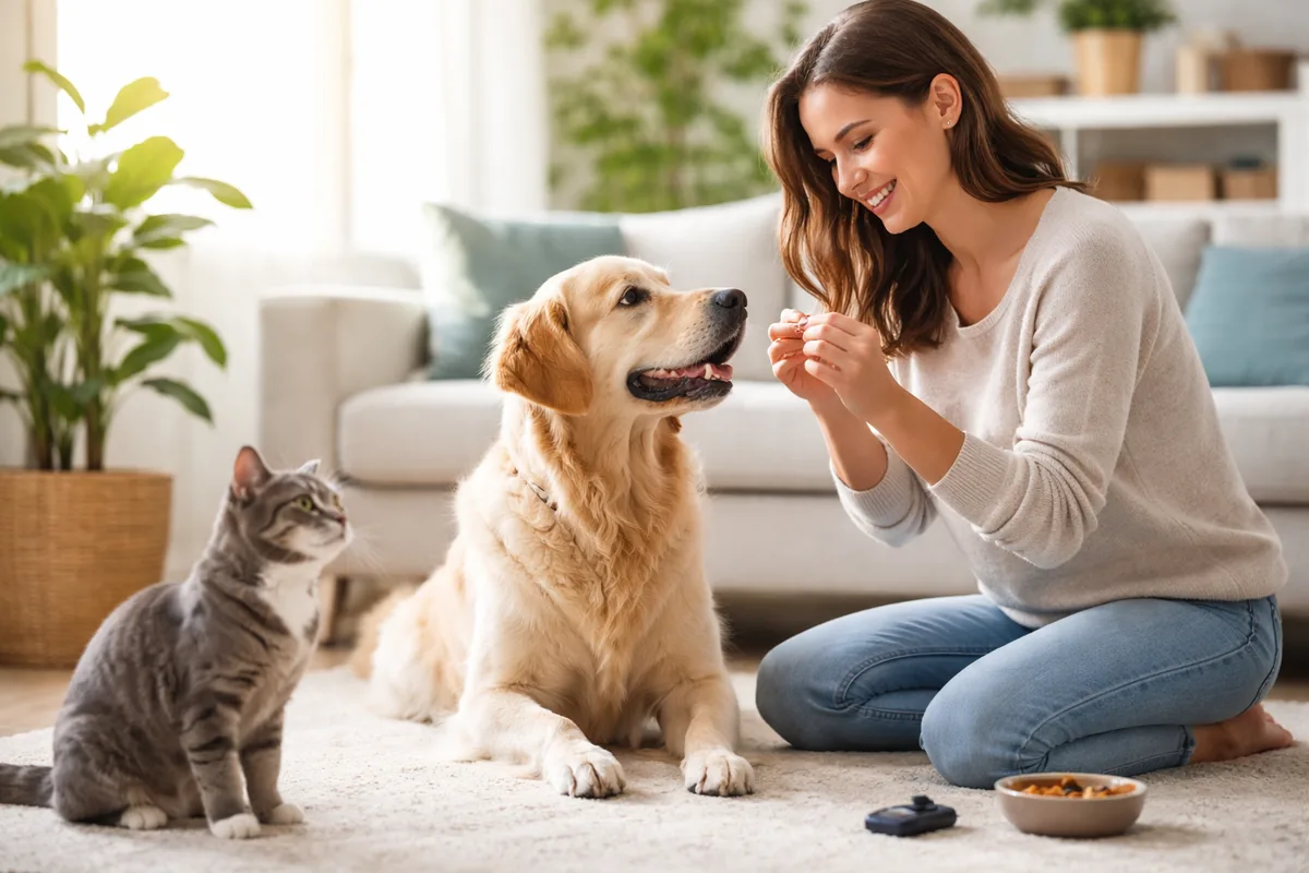 Les défis de l'éducation positive chez les animaux domestiques