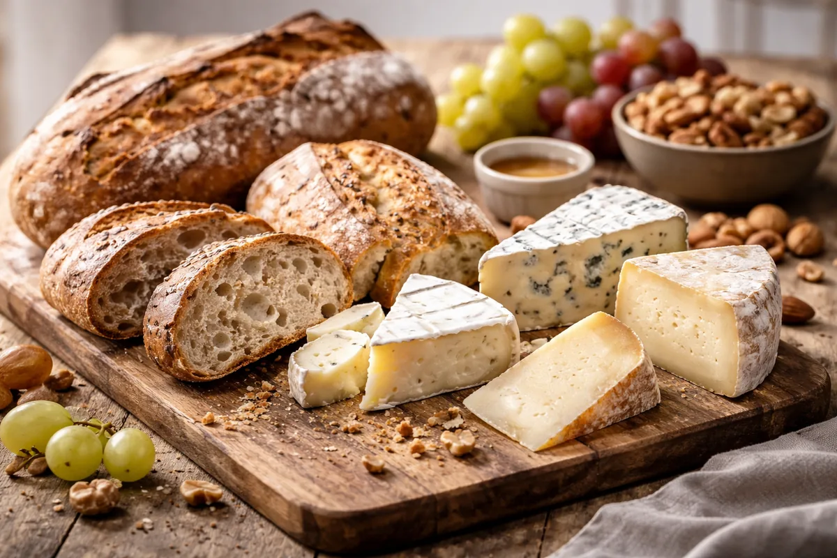 Les subtilités de l'association pain et fromage