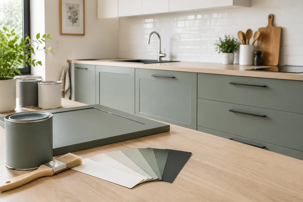 Comment choisir une peinture pour un meuble de cuisine en mélaminé