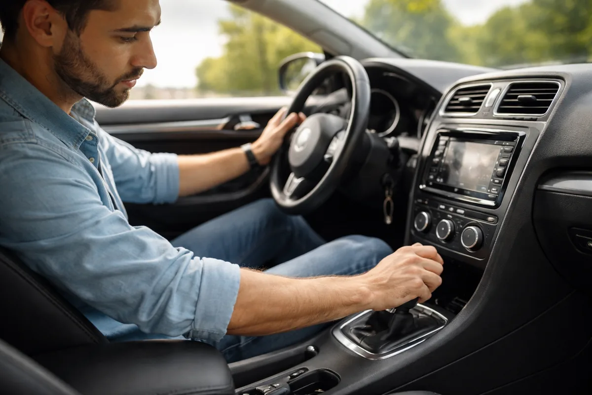 Comment bien se préparer pour conduire une voiture manuelle