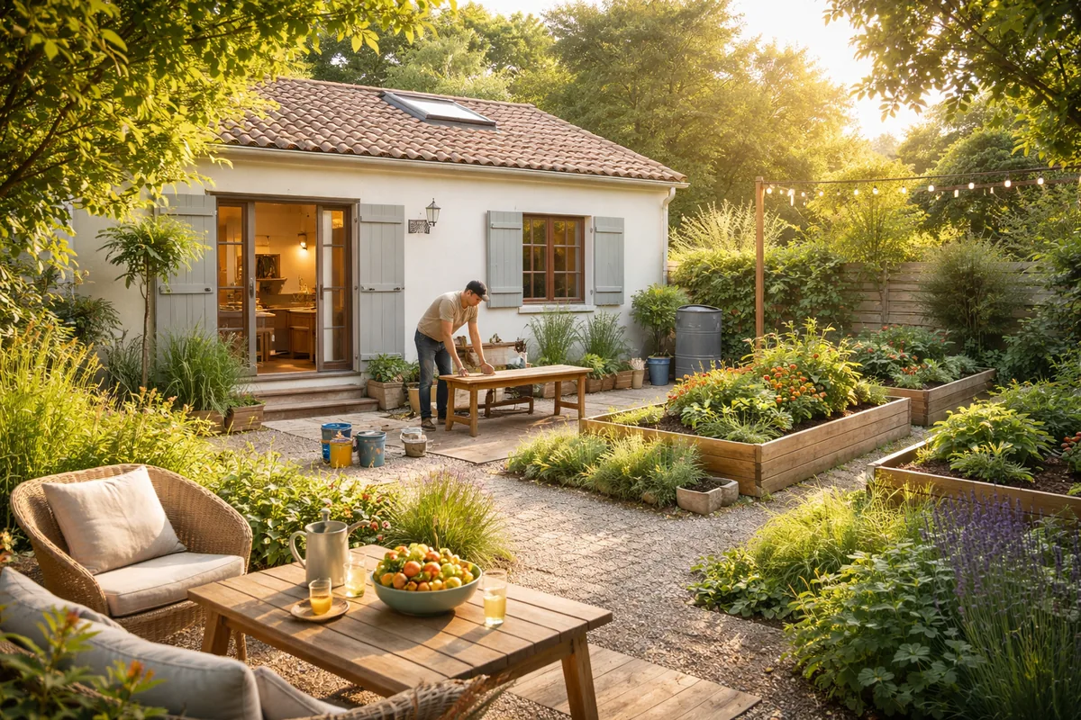 Comment rénover une maison avec un budget limité et un jardin éco-responsable