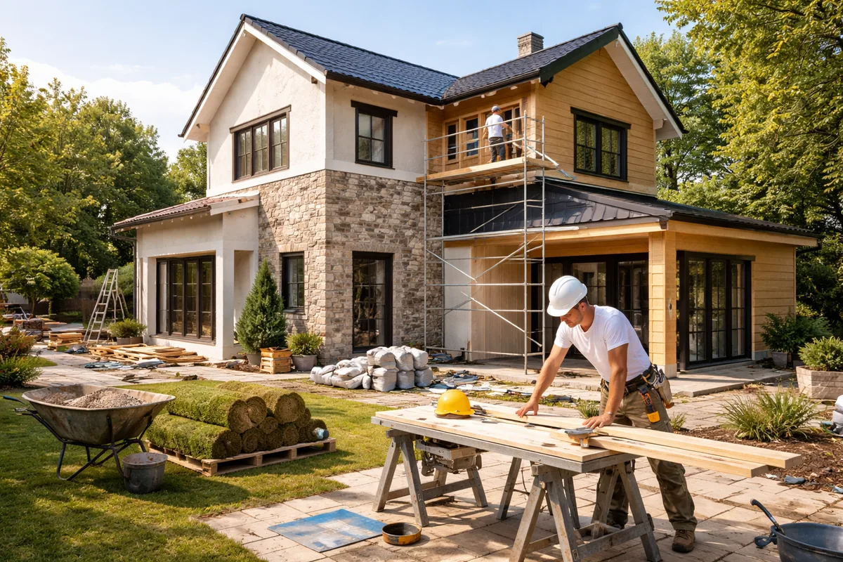 Comment bien préparer un projet de rénovation extérieure d'une maison
