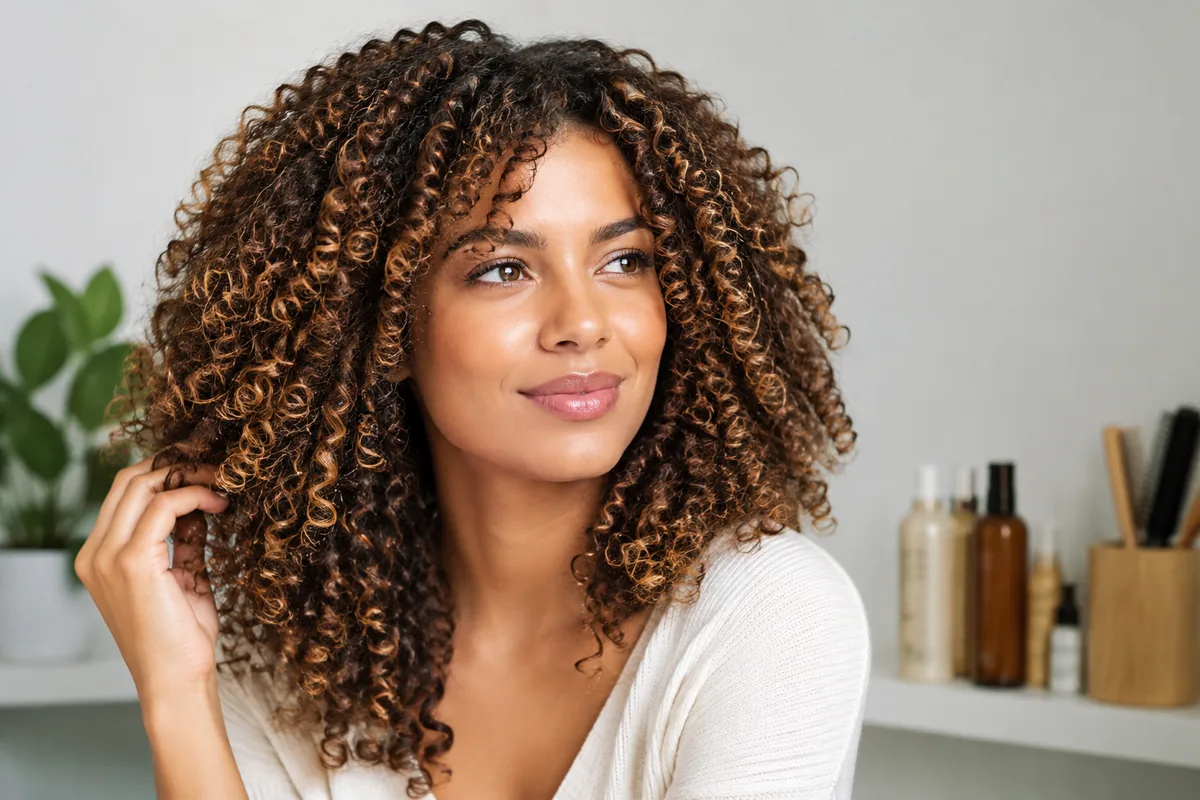 Comment choisir une coloration capillaire pour cheveux bouclés sans perdre ses boucles ?