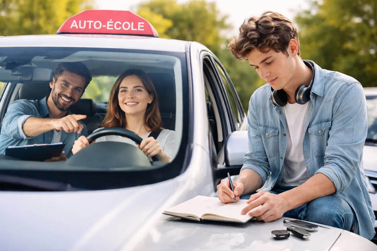 Comment se former à la conduite automobile avec une auto-école ou en autodidacte